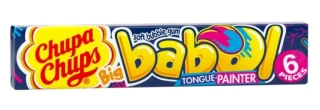 Žvýkačky CHUPA CHUPS 27.6 g BIG BABOL - MALINOVÁ - BARVÍCÍ - VÝPRODEJ !!! DMT: 5/2026
