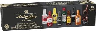 Bonboniéra ANTHON BERG 250g alkoholové lahvičky