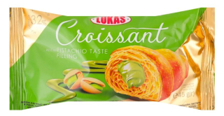 Croissant LUKAS 45 g - s krémovou náplní PISTÁCIE