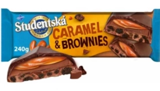 Čokoláda ORION Studentská Pečeť 235 g KARAMEL & BROWNIES - VÝPRODEJ !!! DMT: 11/2024