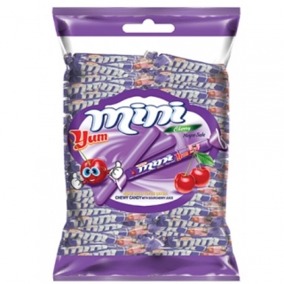 MINI YUM ovocné karamely tyčky 700g CHERRY