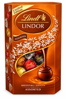 Bonboniéra Lindt LINDOR 200 g kokos - AUTUMN MIX