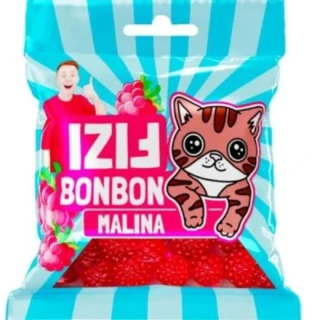Želé bonbóny FIZI 80 g MALINA