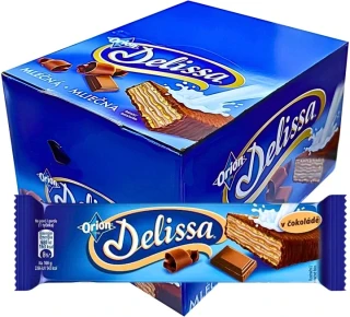 Oplatka DELISSA 30 g mléčná - balení 30 ks