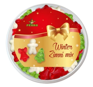 Želé PEDRO 1400 g ZIMNÍ MIX - dóza