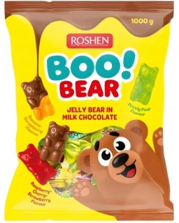 Želé medvídci v čokoládě ROSHEN 1 kg BOO! BEAR