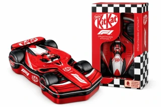 KitKat Formula 1® Collectable Tin 132 g - 12x KitKat čokoláda 11 g