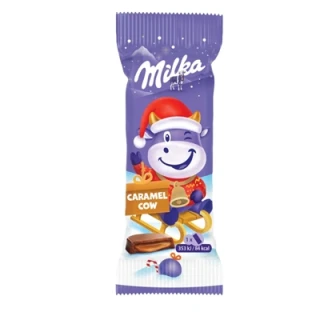 Čokoládová kravička MILKA 15.8 g s karamelem