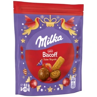 Milka kouličky 90 g BISCOFF