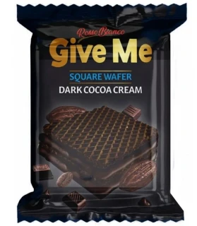 Oplatka Give Me 30 g - DARK (balení 24 ks)