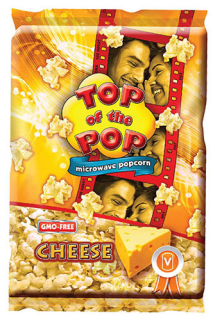 POPCORN 100g do mikrovlnky SÝROVÝ