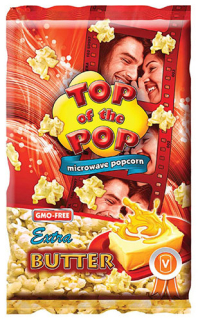 POPCORN 100g do mikrovlnky MÁSLOVÝ