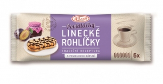 Linecké rohlíčky KLASA 200g POVIDLÁČKY