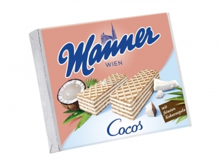 Oplatky MANNER 75g KOKOSOVÉ