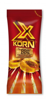 X-KORN Slaná pražená kukuřice 32 g BARBECUE - AKCE !!!