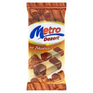 METRO dezert 120 g se SKOŘICÍ