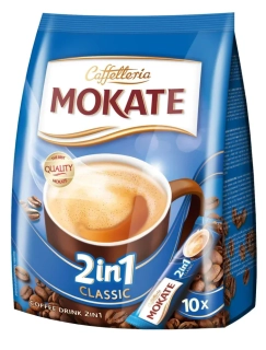 Instantní káva 2v1 MOKATE 140 g - bez cukru