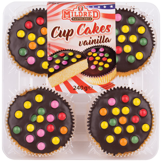 Cup Cakes Muffins Mildred vanilkové 240 g