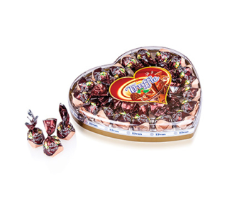 Truffles bonboniéra srdce - OŘÍŠEK 280g