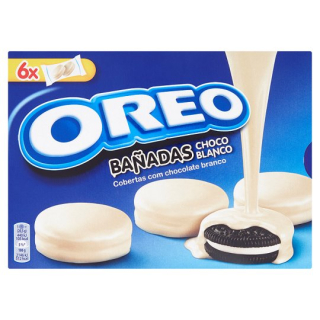 Sušenky OREO Baňadas White 246 g - slepované OREO v polevě