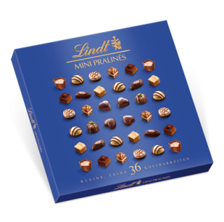 Bonboniéra LINDT MINI Pralines 180 g / 36ks MODRÁ