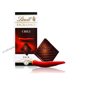 Čokoláda Lindt Excellence 100 g CHILI