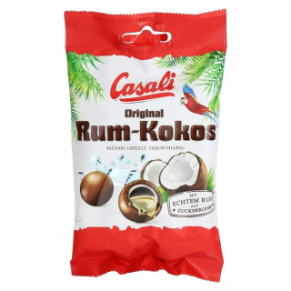 Casali čokoládové kuličky RUM + KOKOS 100g 