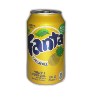 Fanta plechovka 355 ml - ANANAS