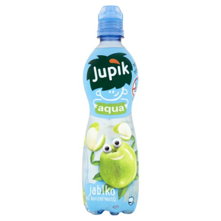 Jupík Aqua 500 ml - pramenitá voda s příchutí JABLKO