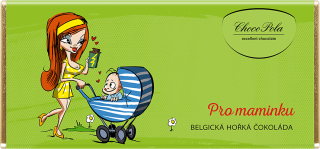 Čokoláda DÁRKOVÁ 100 g hořká - PRO MAMINKU - VÝPRODEJ !!! DMT: 2/2026