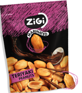 ZIGI pražené arašídy 70g - TERIYAKI