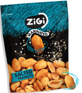 ZIGI pražené arašídy 70g - SOLENÉ