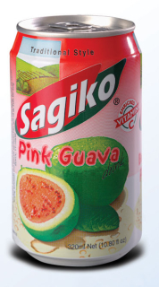 SAGIKO limonáda s příchutí GUAVA 330 ml