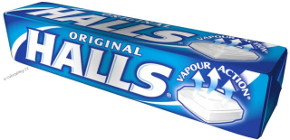 Bonbóny HALLS ORIGINAL 33.5 g - modré 