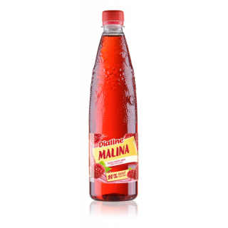Sirup D.LINE s fruktózou MALINA 650 ml
