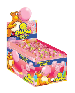 Žvýkačky DUBBLE BUBBLE - BEARS 4.5 g (150 ks) - jahodové