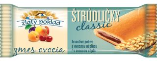 Štrůdlík ZLATÝ POKLAD 21 g MIX OVOCE