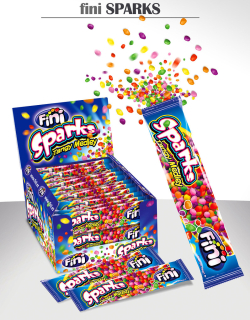 Fini sparks kyselé bonbony - BALENÍ 48 x 16g