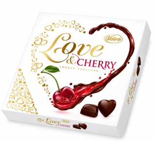 Bonboniéra VOBRO Love & cherry 198 g 