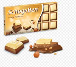Čokoláda Schogetten 100g TRILOGIE