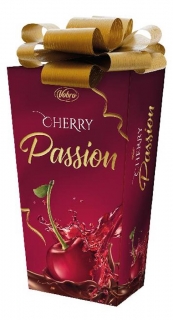 Bonboniéra VOBRO  Passion Cherry  s mašlí 210g 