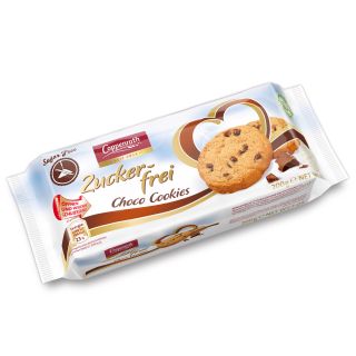 Sušenky COPPENRATH - Choco Cookies 200g - bez cukru