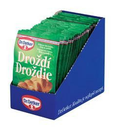 Sušené droždí Dr.Oetker 7 g (balení 25 ks)