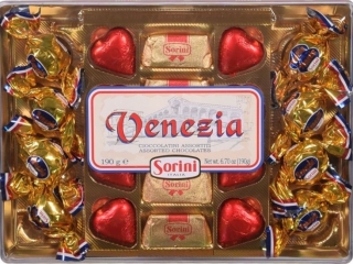 Bonboniéra SORINI 190g VENEZIA