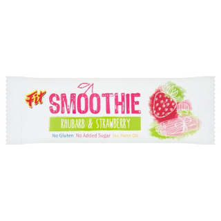 Fit smoothie s rebarborou & jahodami 32g