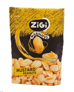 ZIGI marinované arašídy 70g s příchutí HOŘČICE