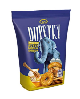 DUPETKY pečená kolečka s hořčicí, medem a cibulkou