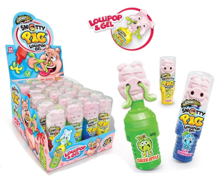 Snotty Pig Lollipop lízátko Gel 40g