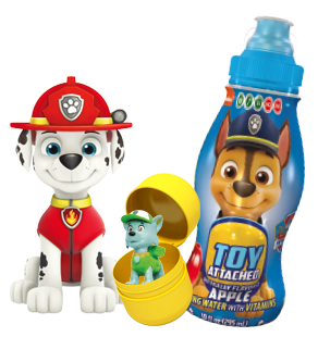 Pitíčko s překvapením 0.3 L PAW PATROL jablko