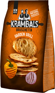 Krambals pečené krekry s příchutí  grilované zeleniny 70 g